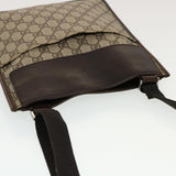 Gucci GG Canvas Shoulder Bag PVC Leather Beige 27639 yk7163