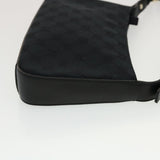 Gucci GG Canvas Shoulder Bag Black 0014285 yk7184