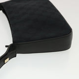 Gucci GG Canvas Shoulder Bag Black 0014285 yk7184