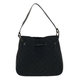 Gucci GG Canvas Shoulder Bag Black yk7193