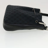 Gucci GG Canvas Shoulder Bag Black yk7193