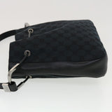 Gucci GG Canvas Shoulder Bag Black yk7193