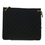 Gucci GG Canvas Shoulder Bag Black 91762 yk7260