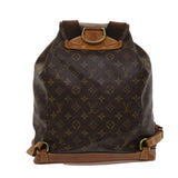Louis Vuitton Monogram Montsouris GM Backpack LV Auth yk7608