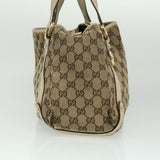 Gucci GG Canvas Shoulder Bag Beige 130736 yt927