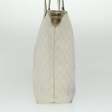 Gucci GG Canvas Shoulder Tote Bag PVC Leather 2Set White Navy Red yt962