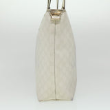 Gucci GG Canvas Shoulder Tote Bag PVC Leather 2Set White Navy Red yt962