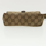 Gucci GG Canvas Waist Bag Beige 92548 212792 yt967