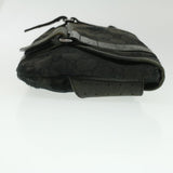 Gucci GG Canvas Waist Bag Black 145851 200905 yt968