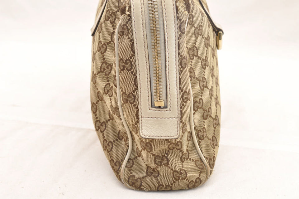 Gucci GG Canvas Tote Bag Brown yy580