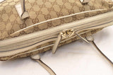 Gucci GG Canvas Tote Bag Brown yy580